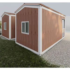 Las Mejores Tarifas en Casas Modulares Prefabricadas Portátiles y Desmontables, Diseño de Panel Sándwich, Casa Contenedor de Acero en Paquete Plano - Product Image 4