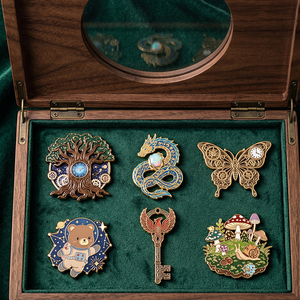 Insignias <span class=keywords><strong>de</strong></span> Metal Personalizadas <span class=keywords><strong>de</strong></span> Fábrica, Broches <span class=keywords><strong>de</strong></span> Moda Antiguos y Lindos con Logotipo, Pines <span class=keywords><strong>de</strong></span> Solapa <span class=keywords><strong>de</strong></span> Esmalte Duro y Suave para Días Importantes - Product Image 4