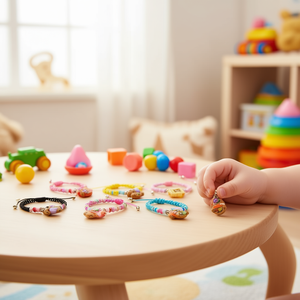 Kapibala Charm <b>Bracelet</b> Colorful Beaded <b>Adjustable</b> Fashion Jewelry for Kids and Girls - Product Image 2