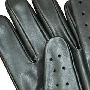 Guantes de Conducción de Cuero de Verano Unisex Ajustables, Duraderos y de Alta Calidad, Fabricados Profesionalmente - Product Image 5
