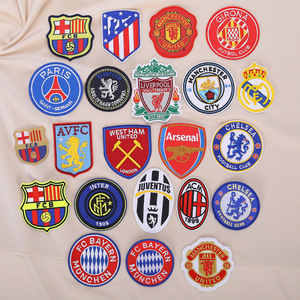 Patch Ricamata del Club di Calcio Man City, Distintivo Termoadesivo per Collezione Fan USA - Product Image 5