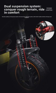 Nuevo Scooter Eléctrico Plegable con Batería de Ultra Larga Duración, Doble Amortiguación y Motor de 800W - Product Image 6