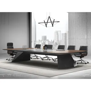 경쟁력있는 가격 좋은 품질 현대 대형 회의 테이블과 의자