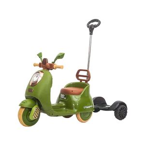 Jouet de charge de voiture à pédale électrique pour enfants de 2 à 8 ans, vélo à 3 roues avec poussée vers l'avant, vente en gros en Chine - Product Image 1