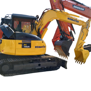 Komatsu รถขุดดินขนาดเล็กแบบมือสอง pc78 pc78us ตีนตะขาบผลิตจากญี่ปุ่น - Product Image 1