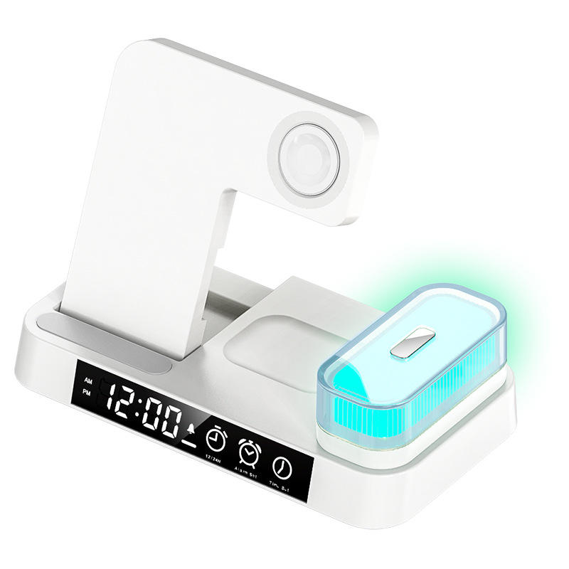 Charging with watch- Samsung-white