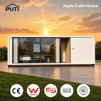 Fournisseur d'usine – Nouvelle Cabine Apple Modulaire Préfabriquée Moderne de 20 pieds pour Boutique de Détail et Magasin Éphémère
