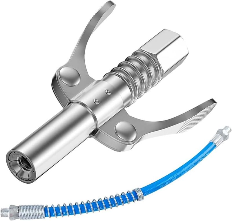 High Pressure Stainless Steel Grease Gun
