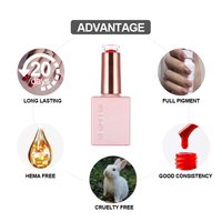 Kit Manucure Exquise avec Boîte et Carte de Nuances, Vernis Semi-Permanent 144 Pièces, Ensemble Professionnel pour Ongles Gel Global Fashion