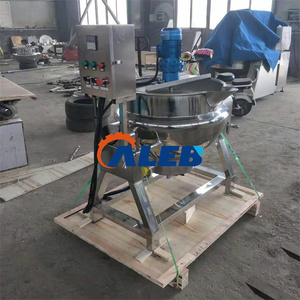 Bouilloires revêtues de vapeur Offre Spéciale Bouilloires revêtues chauffantes électriques à gaz avec mélangeur pour ustensiles de cuisine automatiques commerciaux - Product Image 3