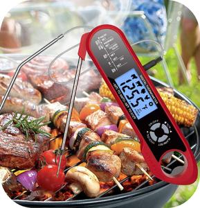 2-in-1 ngay lập tức đọc kép thăm dò backlit LCD màn hình kỹ thuật số thịt Nhiệt kế cho nhà bếp, lò nướng, nướng, kẹo, và người hút thuốc BBQ - Product Image 5