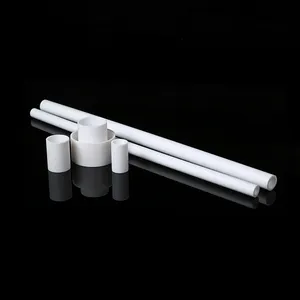 Customized corrosion resistance lining F4 ptfe molded pipe extrusion OEM/ODM teflonning ptfe extruded tube for chemical industry