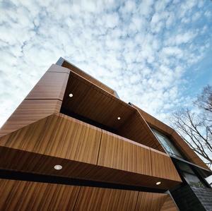 Revêtement Alucobond au design moderne pour hôtels, alliage d'aluminium léger, blanc, <span class=keywords><strong>anthracite</strong></span> gris, panneaux composites en aluminium de 20 ans - Product Image 2