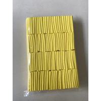 Éponge en coton pour le nettoyage des coins non adhésive Coin de verre pour le travail du verre isolant avec rouleau 65*30*5MM