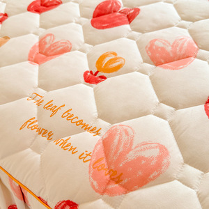 Non Slip Mattress Wrap Brushed Quilted <b>Bed</b> Skirt Single Piece <b>Bed</b> <b>Cover</b> 3 Pieces <b>Bed</b> Skirt Set For Wholesale - Product Image 4