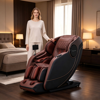 Fauteuil de massage avancé avec chauffage corporel complet, style classique et robuste, pour usage domestique et professionnel