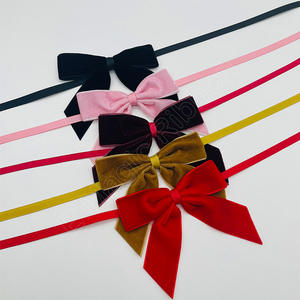 E-Magic Premium Ruban de velours pré-teid brillant avec ceinture pour la décoration du sapin de Noël Ornements de Noël - Product Image 3