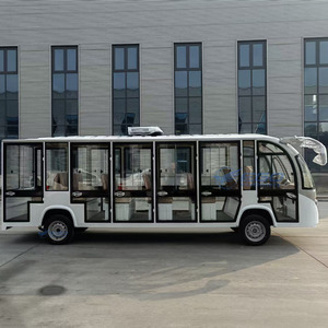 Vente directe usine – Bus blanc personnalisé de 17 places avec portes, navette électrique pour excursions touristiques - Product Image 5