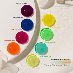Esmalte de Uñas en Gel UV Fluorescente de 8 Colores, 15ml, Larga Duración, Juego de Esmaltes Permanentes, Suministros para Uñas, Venta al Por Mayor - Product Image 3