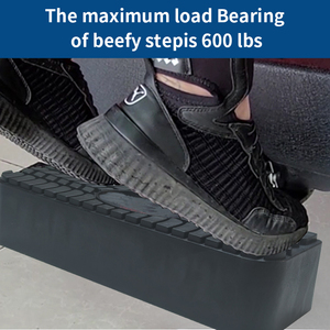 عتبة سحب AMBITION بمقاس 2 بوصة، واقي صدمات عالمي مضاد للانزلاق، حمولة قصوى 600 رطل للمقطورات وشاحنات السحب والشاحنات الصغيرة وسيارات الدفع الرباعي - Product Image 5