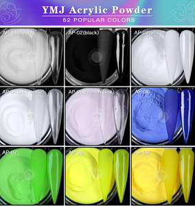 Polvere di immersione per unghie di alta qualità per unghie rosa di alta qualità in polvere acrilica nuda - Product Image 5