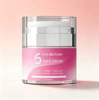 Crème Visage OEM 6-en-1 Raffermissante Hydratante Anti-Taches Anti-Âge Anti-Rides Nourrissante à la Vitamine E, Niacinamide et Collagène