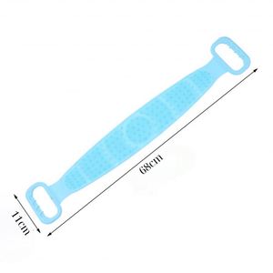 Brosse de douche en silicone pour le dos, 75 cm, entièrement naturelle et douce, avec service OEM ODM, prix usine, pour le bain et le spa - Product Image 1