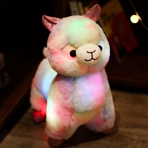 Peluche Alpaca per bambini di personalizzazione all'ingrosso che si illumina con animali di peluche - Product Image 3