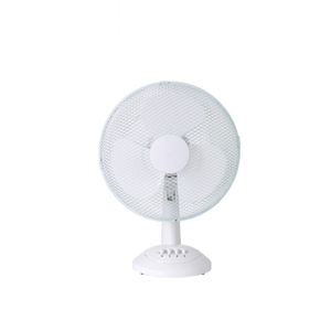 Retro DE SEGURIDAD DE Metal silencio cuadrado soporte estable de verano fresco 16 pulgadas 30W aire frío hecho en China de malla de la parrilla pequeña mesa ventilador superior - Product Image 1