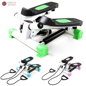 Mini Stepper YSSOA Avec élastiques - Appareil Fitness Maison, écran LCD, Charge Max 100kg