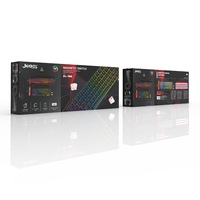 Teclado Mecánico con Cable de 68 Teclas, Interruptores Magnéticos Intercambiables en Caliente, Iluminación RGB, Anti-Ghosting, Compatible con PC