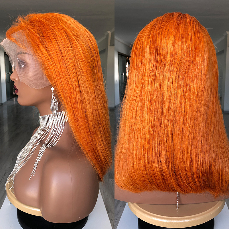 Orange vif uni HD