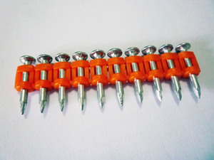 Clavos de acero galvanizado dobles 3*19, gruesos, antiadherentes, de vástago liso, en rollo, clase 8, para ventanas - Product Image 3