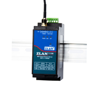 Serveur Série RS485 vers WIFI, Module de Communication Réseau Industriel Sans Fil sur Rail, Modbus TCP vers RTU, Passerelle IoT MQTT ZLAN7110M