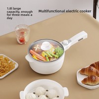 Poêle Électrique Multifonctionnelle pour la Maison avec Contrôle de Température 600W Capacité 1.2L - Appareil de Cuisine Polyvalent pour une Cuisson Efficace