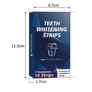 מפעל מכירות ישיר מקצועי שיניים יבש הלבנת רצועות שיניים טבעיות רצועות שיניים מסיסות באופן מלא רצועות שיניים מסיסים לחלוטין - Product Image 4