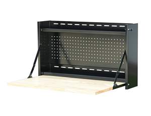 Organizador de herramientas de metal plegable montado en la pared de alta resistencia y banco de trabajo-fácil de montar, ideal para almacenamiento en garaje y taller - Product Image 6