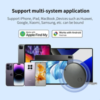 Pequeño Dispositivo Rastreador Mili Key Find My, Localizador GPS Inteligente, Mini Etiquetas de Seguimiento para Android e iOS, Compatible con Google y AirTag