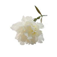 Fleurs artificielles de carnations, marguerites à tige unique, carnations en soie blanches, bordeaux, roses, fausses carnations pour la fête des mères, décoration de mariage