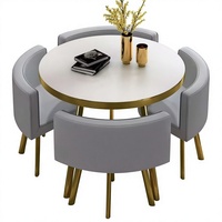 Nouvelle arrivée, table de luxe élégante, durable, en bois, pratique, pour la salle à manger, la cuisine, la maison, table de salle à manger moderne de luxe