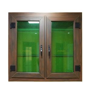 Prix usine Fenêtres composites Balcon à faible coût Toit à double paysage avec glaçure Ouverture centrale Fenêtre à battant unique - Product Image 4