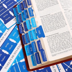 Notes autocollantes personnalisées pour journal biblique avec versets bibliques, texte et logo sur mesure pour femmes, hommes, groupes de prière et écoles du dimanche - Product Image 3