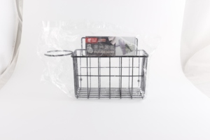 Soporte para secador de pelo de níquel negro, fácil de montar, práctico organizador de almacenamiento de herramientas para el cabello para el baño - Product Image 2