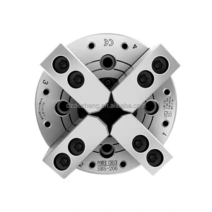 4 hàm thủy lực <span class=keywords><strong>Chuck</strong></span> với rắn Độ chính xác cao điện <span class=keywords><strong>Chuck</strong></span> 125mm 160mm 200mm 250mm CNC máy tiện - Product Image 1