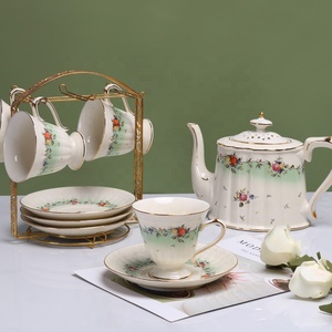 <b>Ceramic</b> Coffee Cup and Saucer Set in Christmas Gift Box - Product Image 5