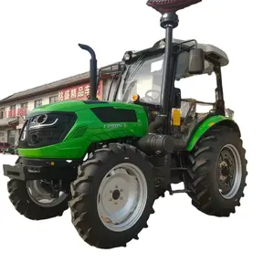 Mini trang trại máy kéo 100hp-70hp 4WD nông nghiệp máy móc cày thiết bị nông nghiệp DIESEL trang trại máy kéo tracteur agricole