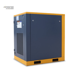 ضاغط هواء صناعي حلزوني مبرد بالهواء بقوة 7.5 كيلوواط و11 كيلوواط و15 كيلوواط، محرك بحزام 10 حصان مع محامل للسفع بالرمل، بيع مباشر من المصنع - Product Image 4