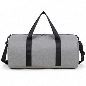 Échantillon Gratuit Nouveau Sac Bandoulière Personnalisé en Polyester Sac de Sport Personnalisé Sac de Fitness en Tissu Épais avec Compartiment à Chaussures - Product Image 2