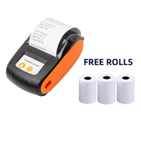 Printer Thermal Genggam Murah untuk Restoran, Printer Thermal Mini Portabel 58mm