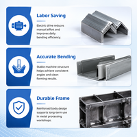 Prensa Plegadora Eléctrica Servocontrolada de 81 Toneladas y 2500 mm, Máquina de Plegado CNC de Alta Velocidad y Alta Precisión